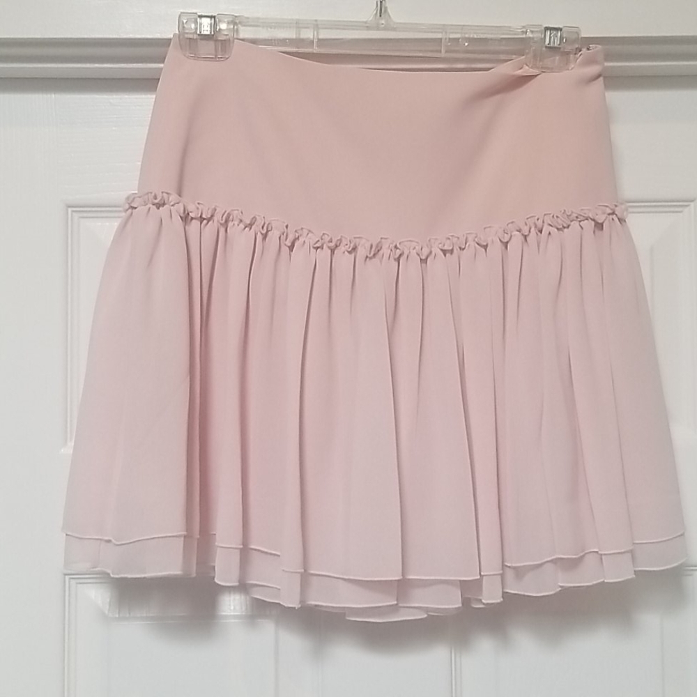 Light pink Chiffon Skirt